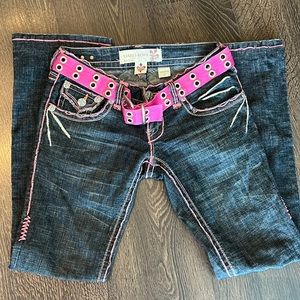Y2K Laguna Beach Jean Co. Flare Jeans